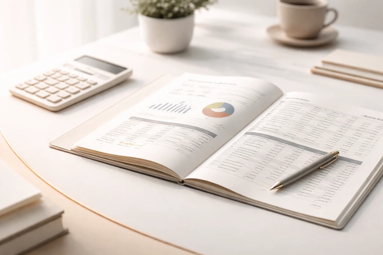 Informe financiero premium para asesorías